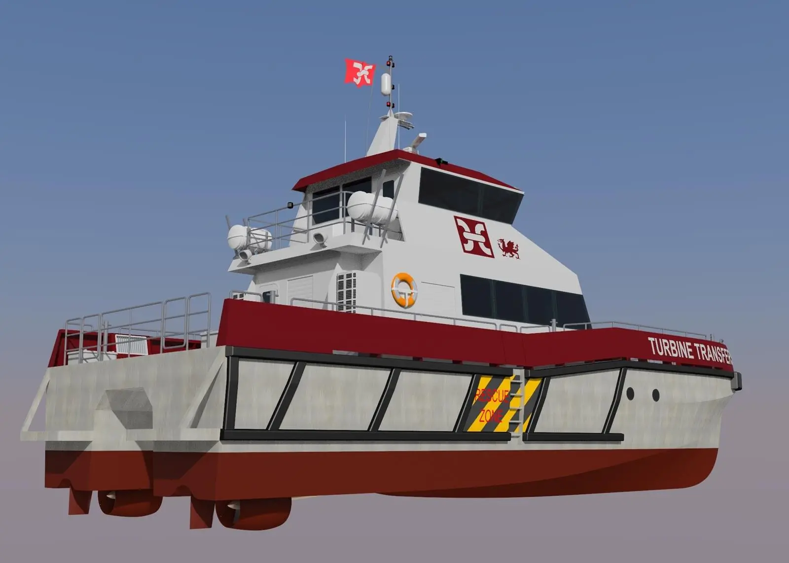 Wind support vessels get the Voith linear jet treatment
