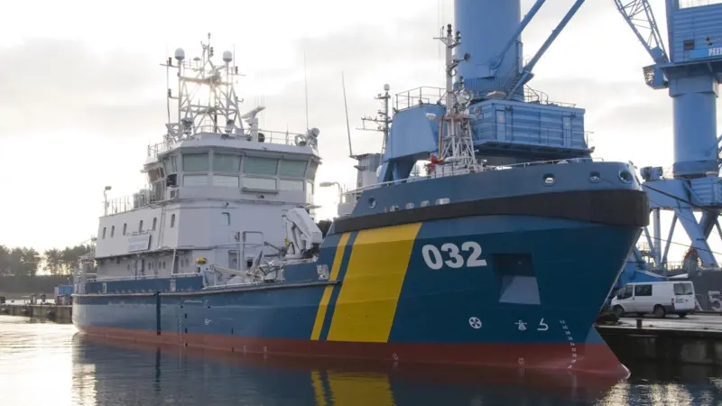 Sweden’s versatile new ‘WVB032’ launched at P+S Werften