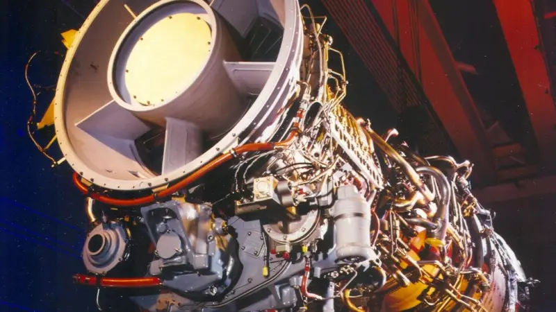 The LM2500 gas turbine, part of MTU’s CODLAG system for the German Navy