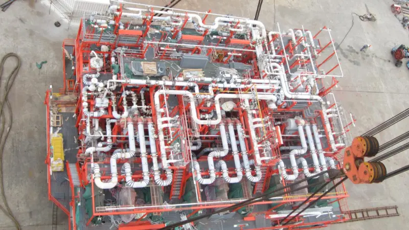 Hamworthy regasification unit