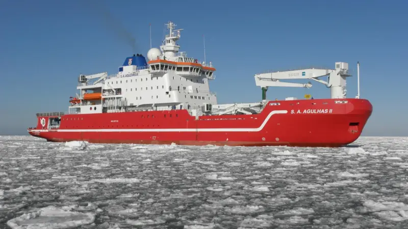 ‘Agulhas II’, built by STX Rauma for South African Antarctic missions