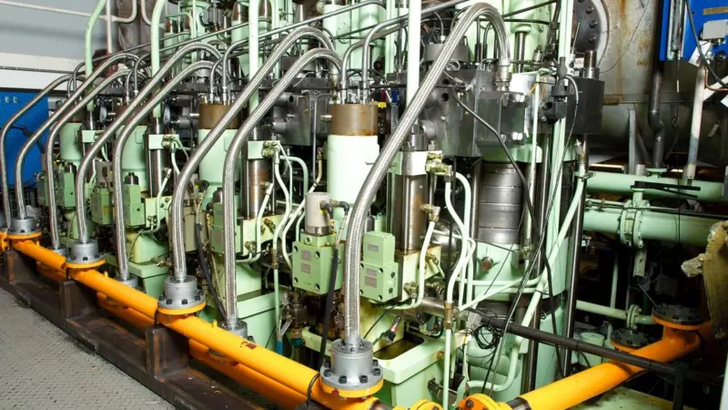 ME-GI test engine at MAN Diesel & Turbo in Copenhagen