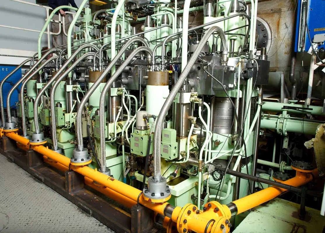 ME-GI test engine at MAN Diesel & Turbo in Copenhagen