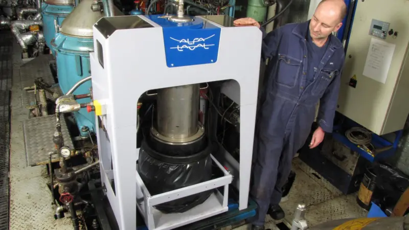 Alfa Laval PureDry installation onboard 'Silja Symphony'