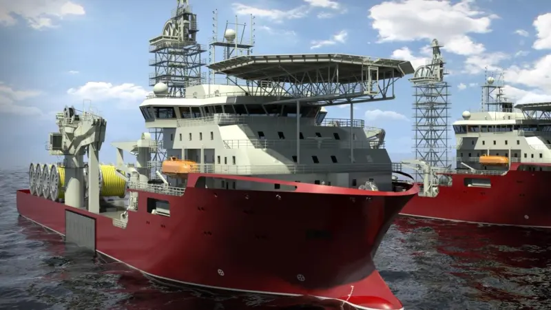 Two pipelayers being built at DSME will have ABB electric propulsion