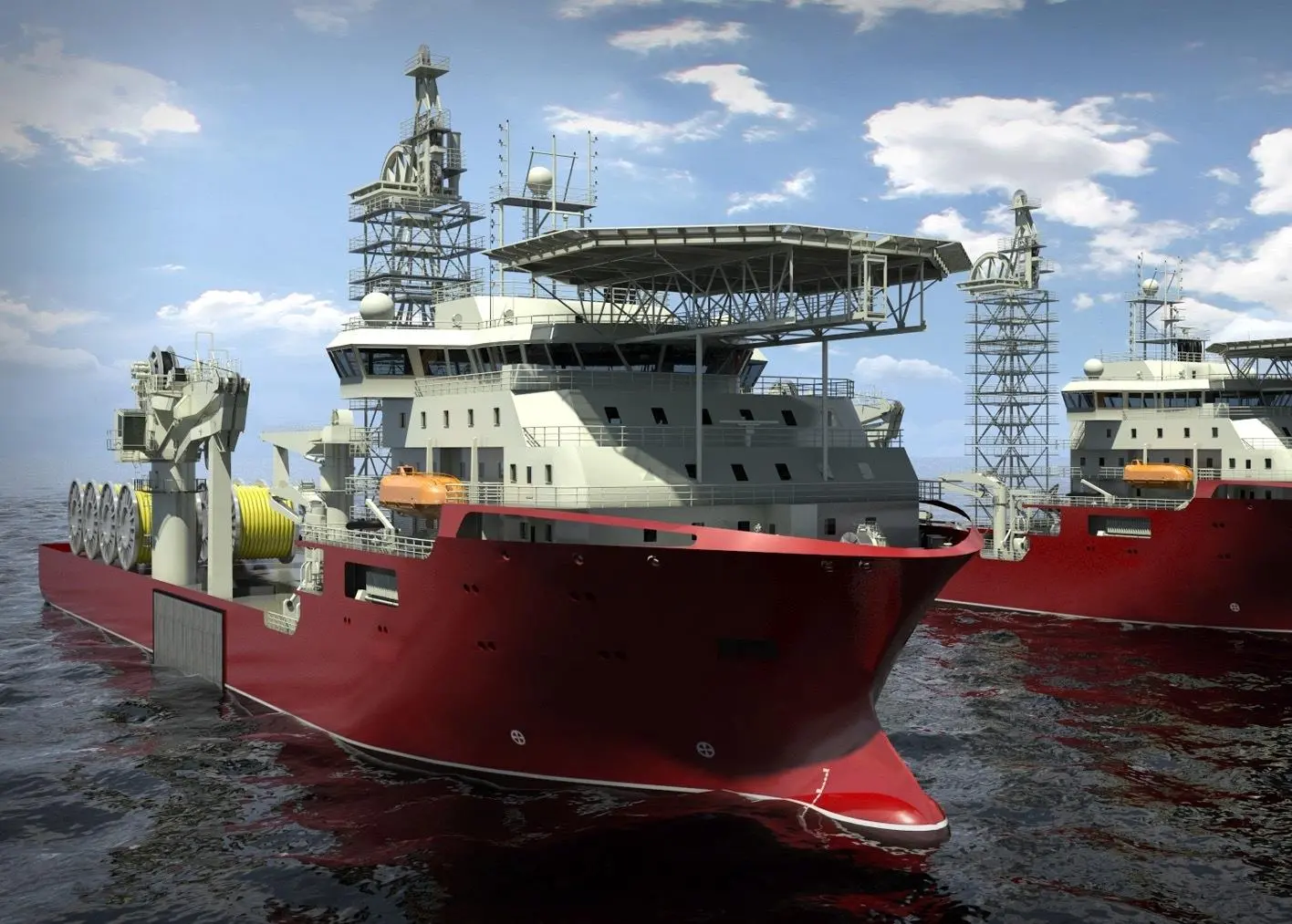 Two pipelayers being built at DSME will have ABB electric propulsion