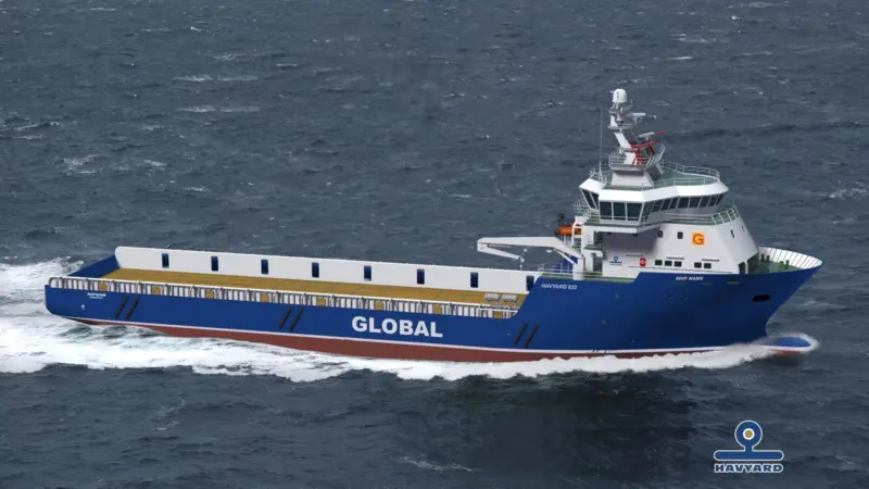 The Havyard 832 - on order for Global Offshore
