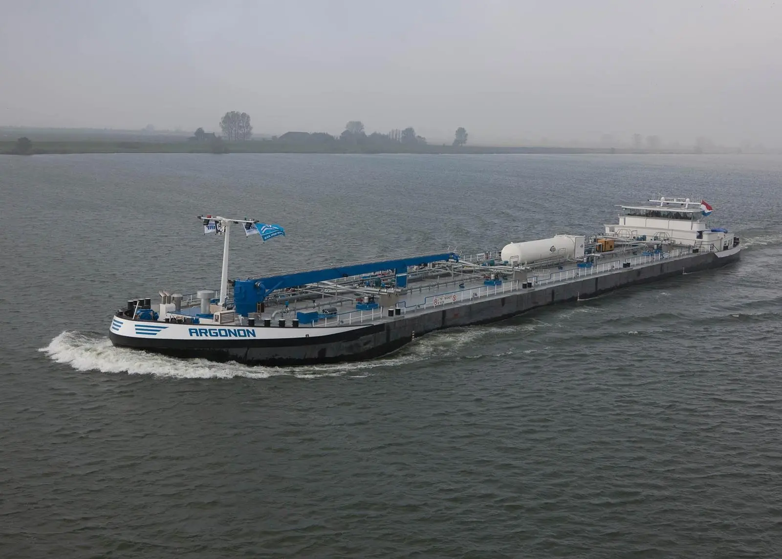 ‘Argonon’ – first dual-fuel inland newbuild for European waterways