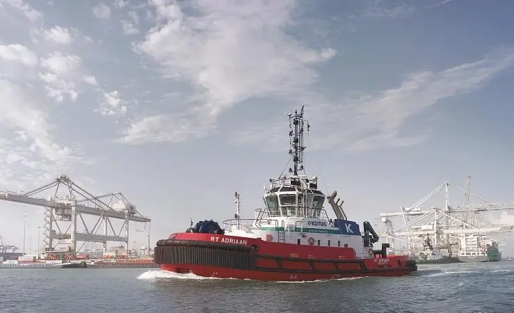 The E-KOTUG is Europe’s first hybrid tugboat