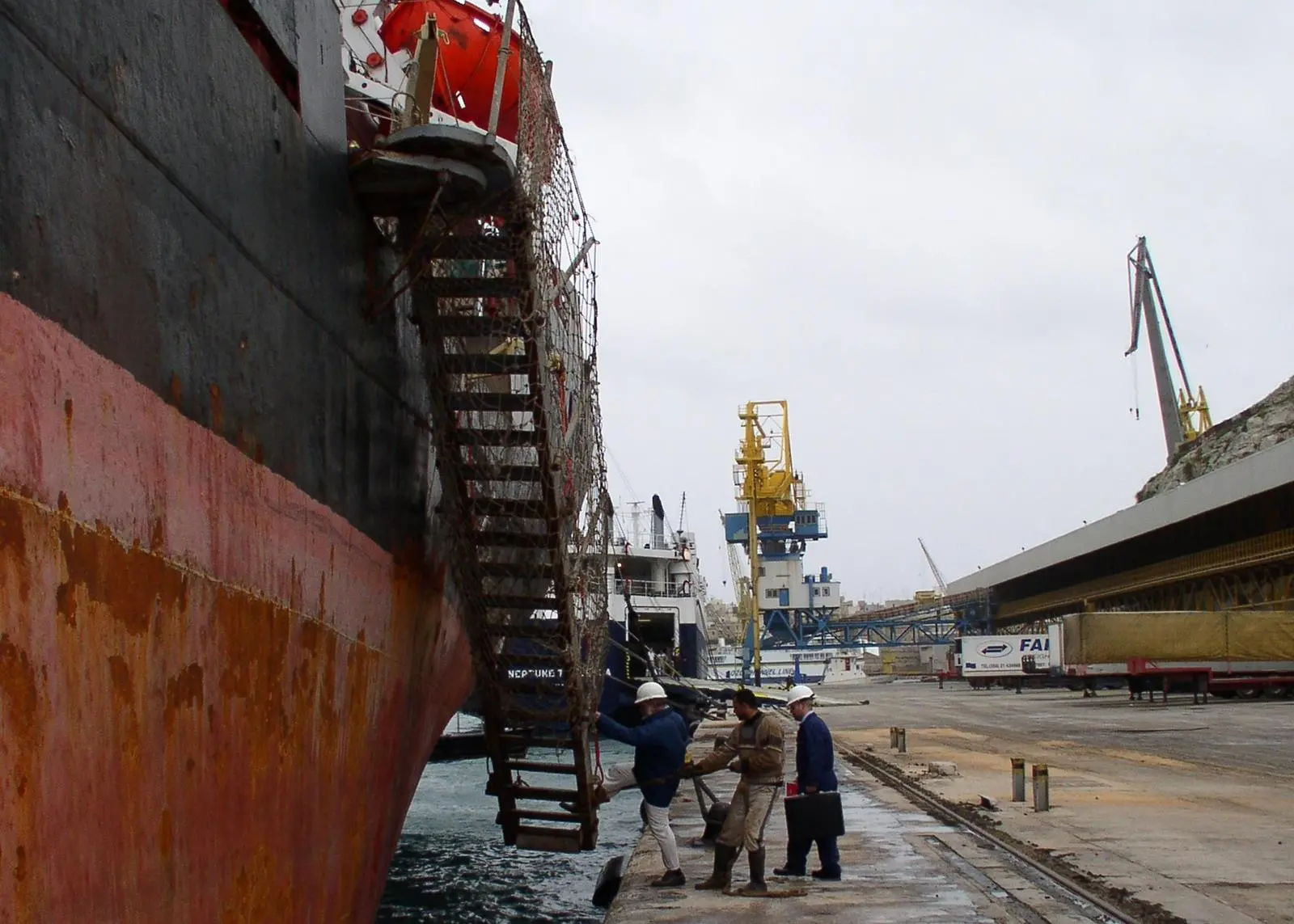 The Paris MoU is a check on foreign vessels to verify  compliance on safety, pollution and working conditions