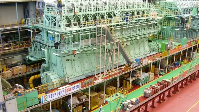 The first S90ME-C9.2, a 12-cylinder version, has completed trials