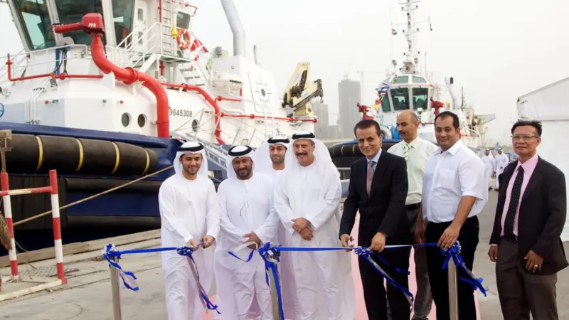 Grandweld Shipyards recently delivered two new tugboats to Khalifa Port, Abu Dhabi