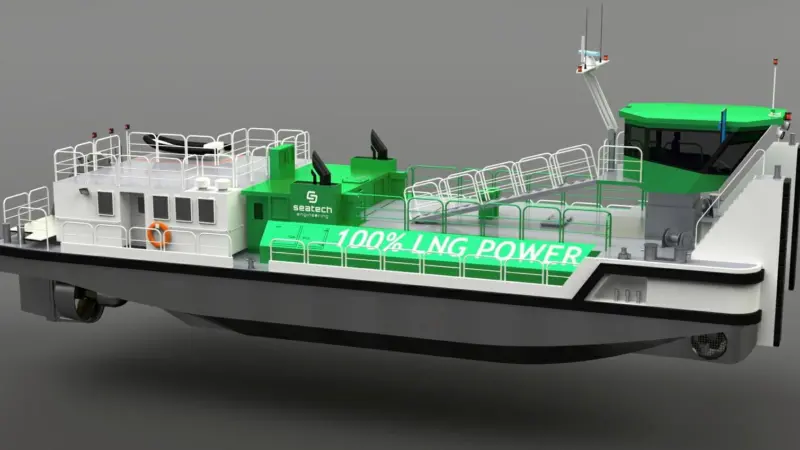 Seatech's LNG push tug