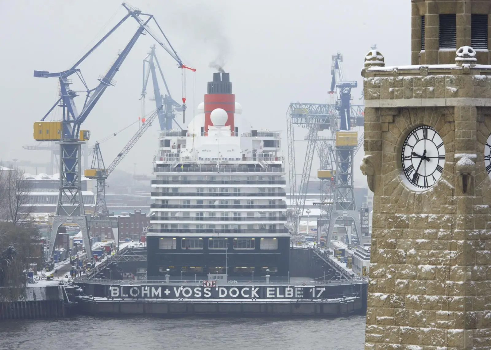 Queen Victoria at B&V in 2010. Now it’s the