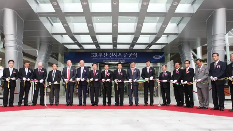 Senior represntatives helped to officially open KR's new headquarters
