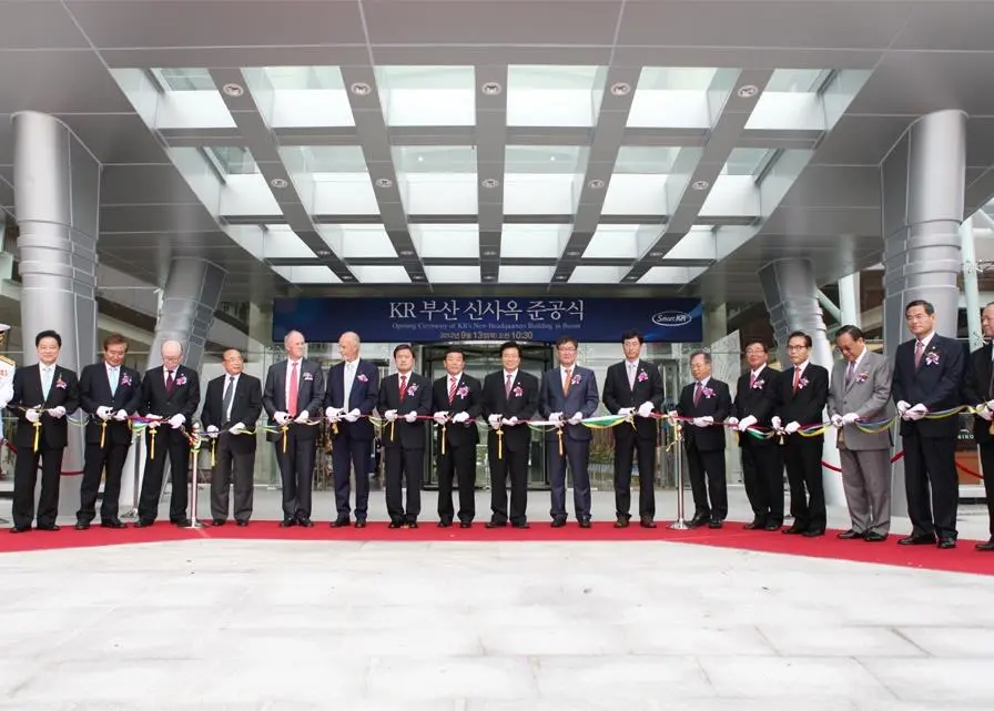Senior represntatives helped to officially open KR's new headquarters