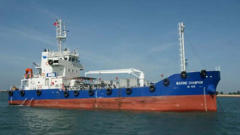Lubmarine’s ‘Marine Champion’, delivered to SIngapore in September 2012