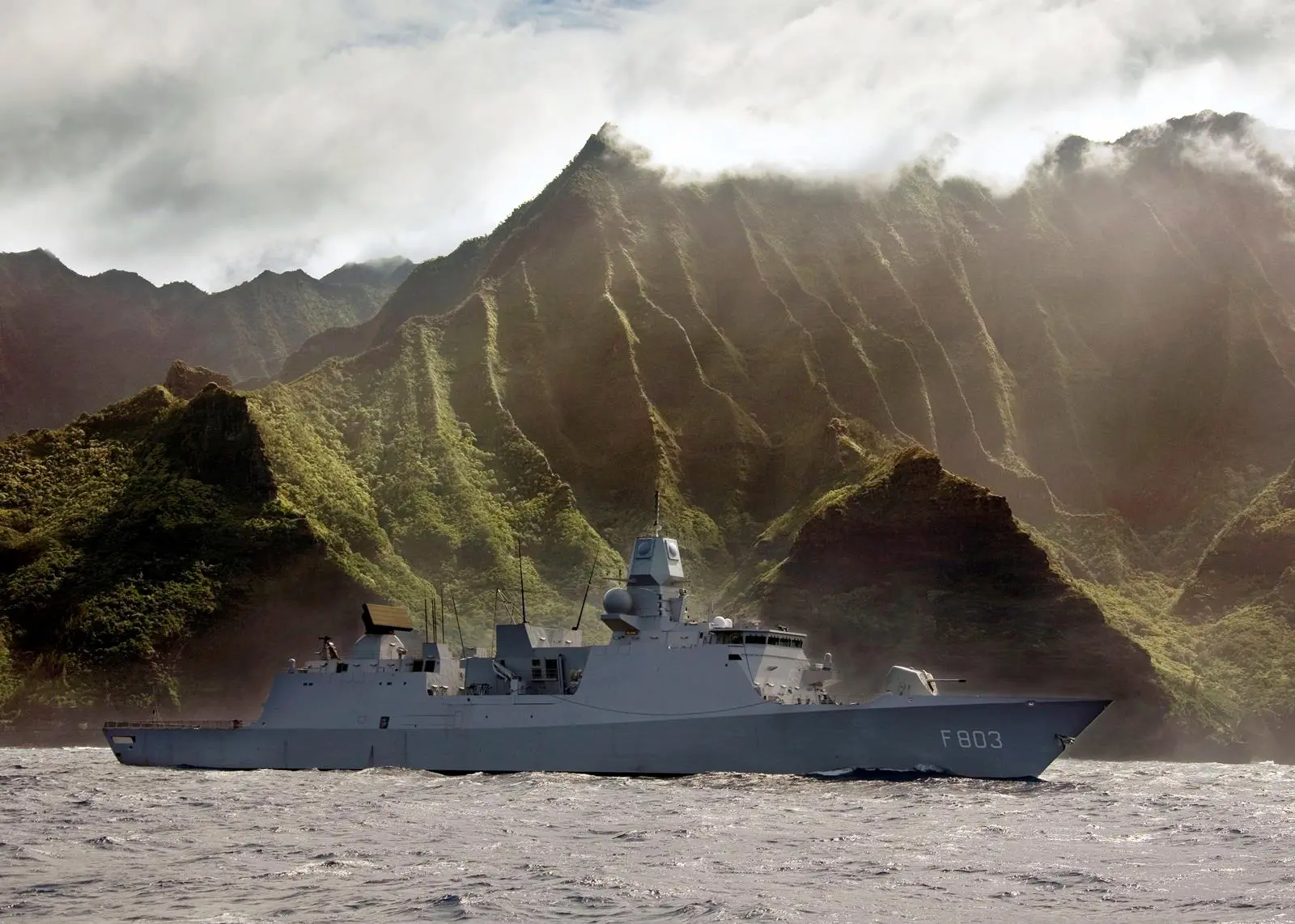 Damen is carrying out modifications to shaft lines and gensets on four Dutch Navy frigates