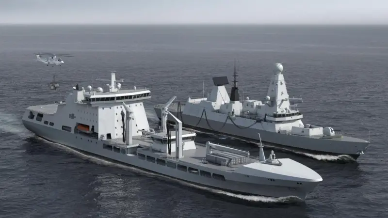 The MARS tankers will be used by the RFA to refuel Royal Navy ships