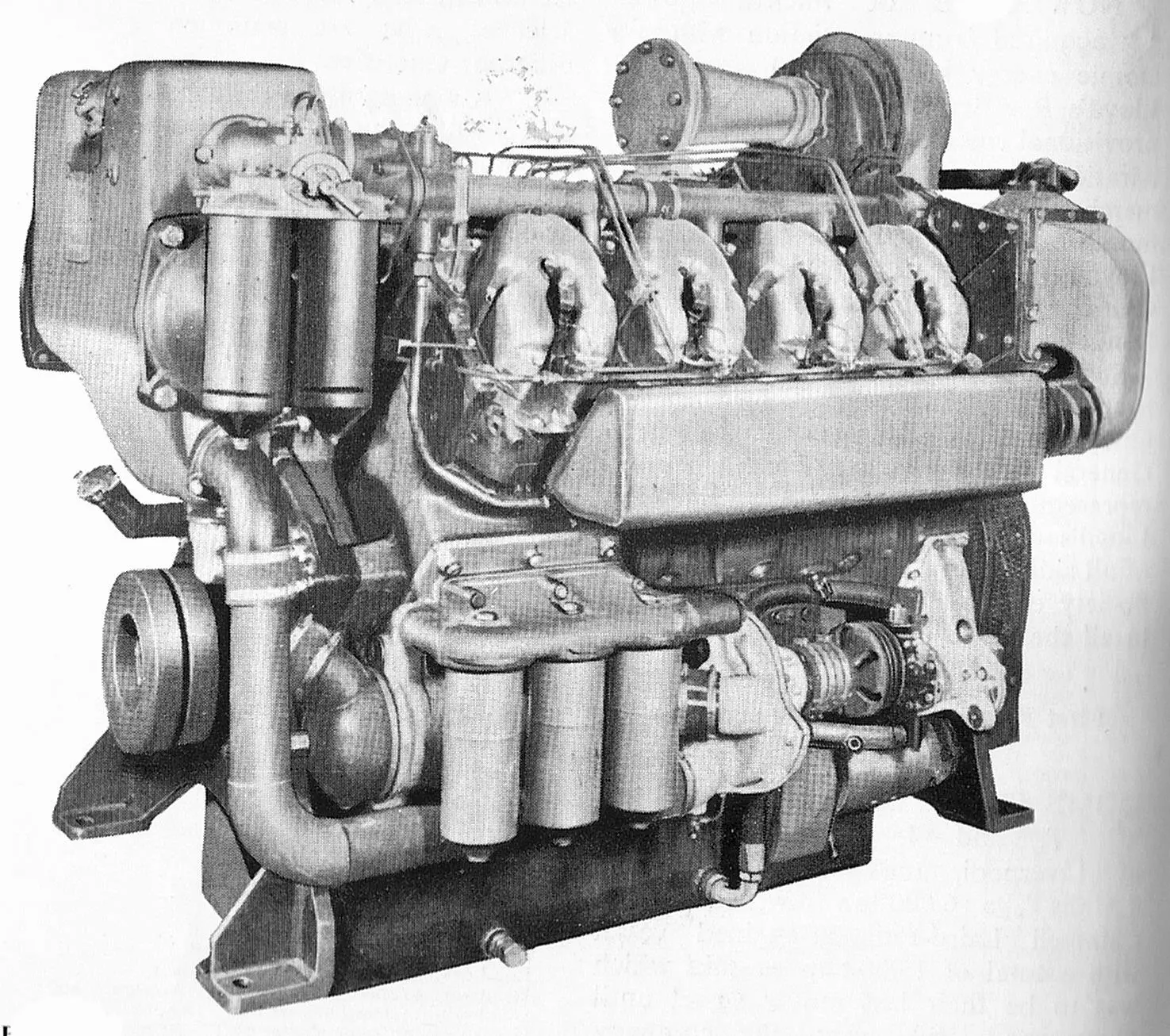 A new introduction in November 1962 was this high speed diesel engine from Rolls-Royce, rated 600bhp at 1,500rpm