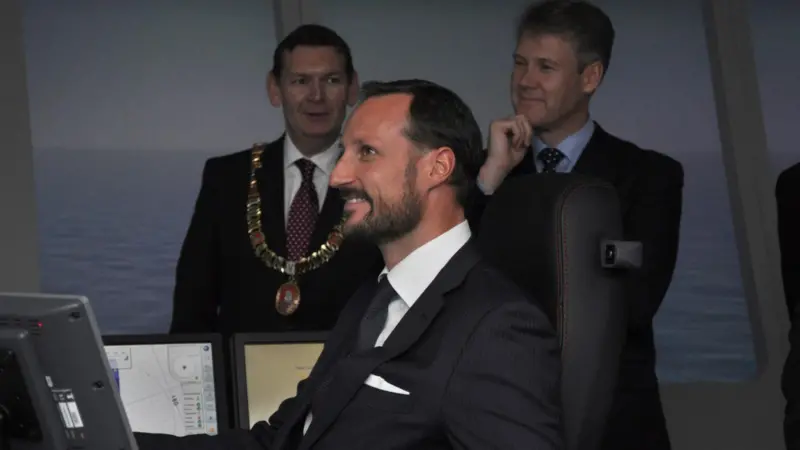 HRH Crown Prince of Norwary officially opened the new Rolls Royce facility