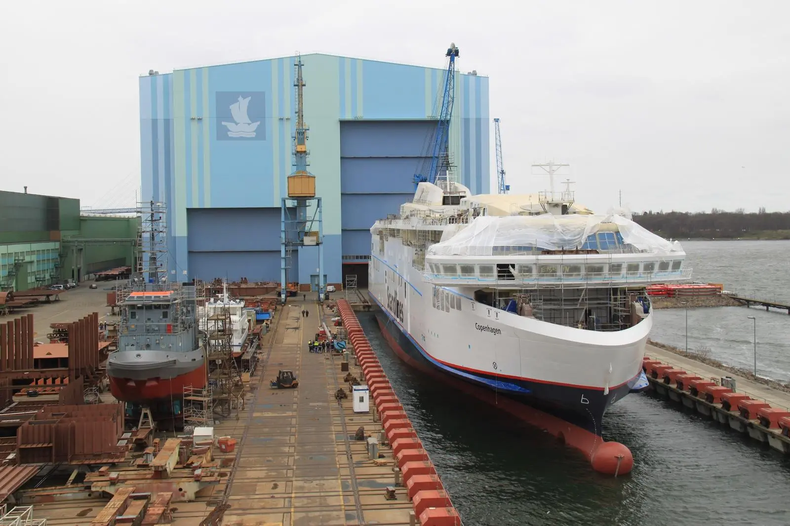 Scandlines has said it wants to cancel the order for two ferries nearing completion at P&S