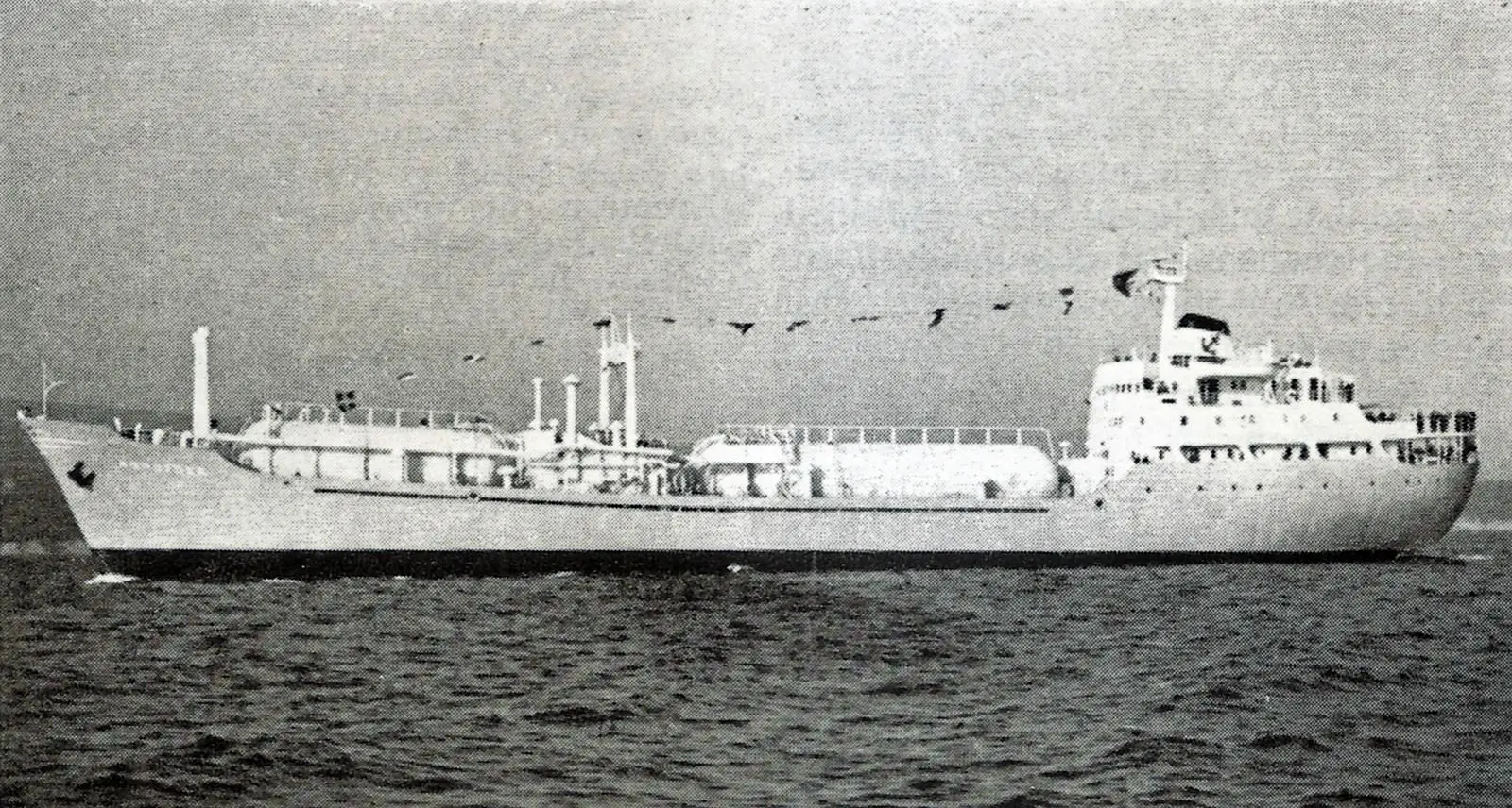 LPG carrier ‘Nordfonn’ built at La Ciotat for Norwegian owner Bergesen