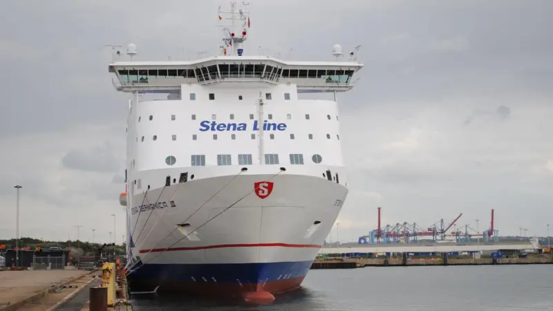 The 'Stena Germanica' Photo: Wikimedia/Danica