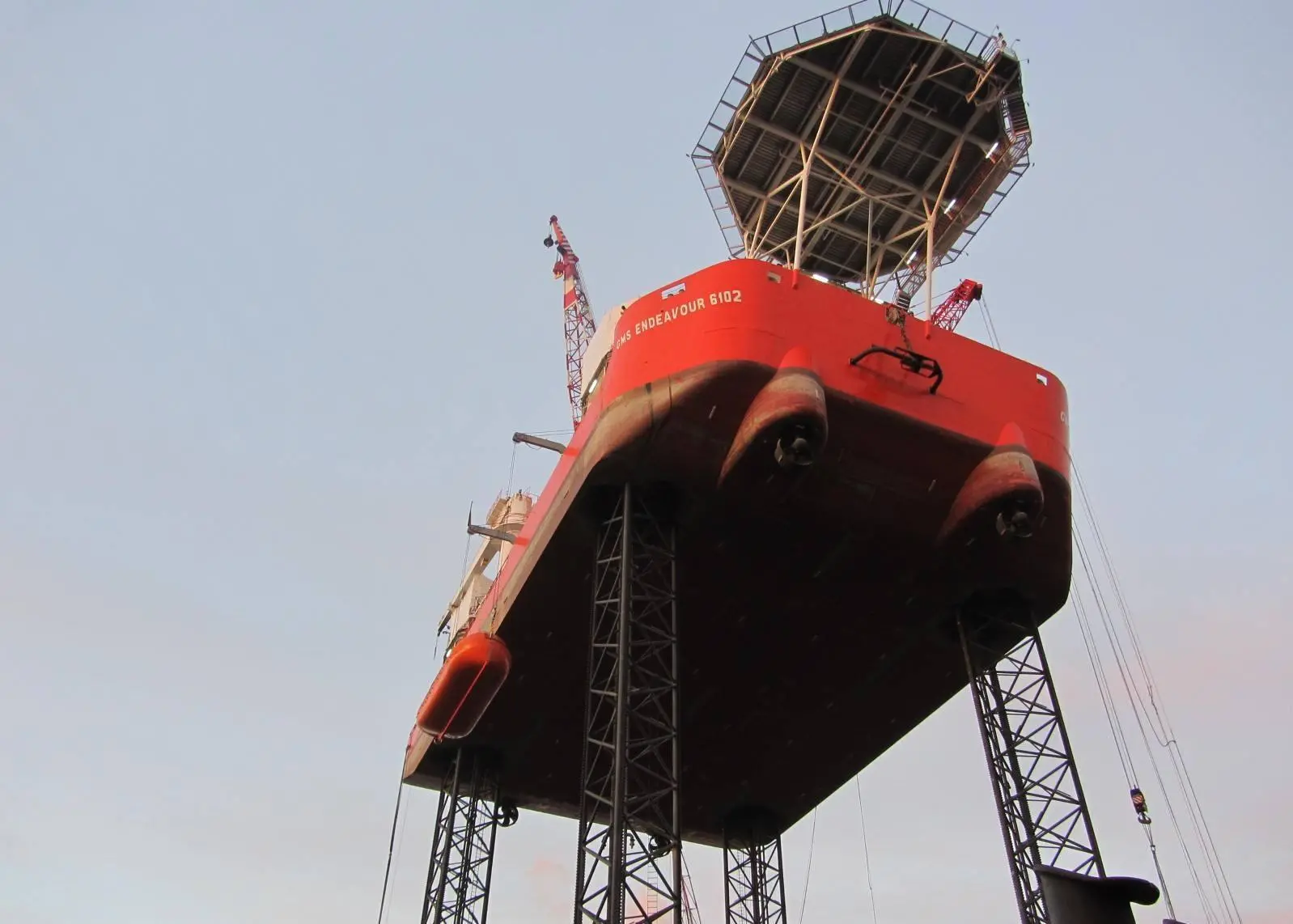 'GMS Endeavour' is getting longer legs courtesy of Shipdock