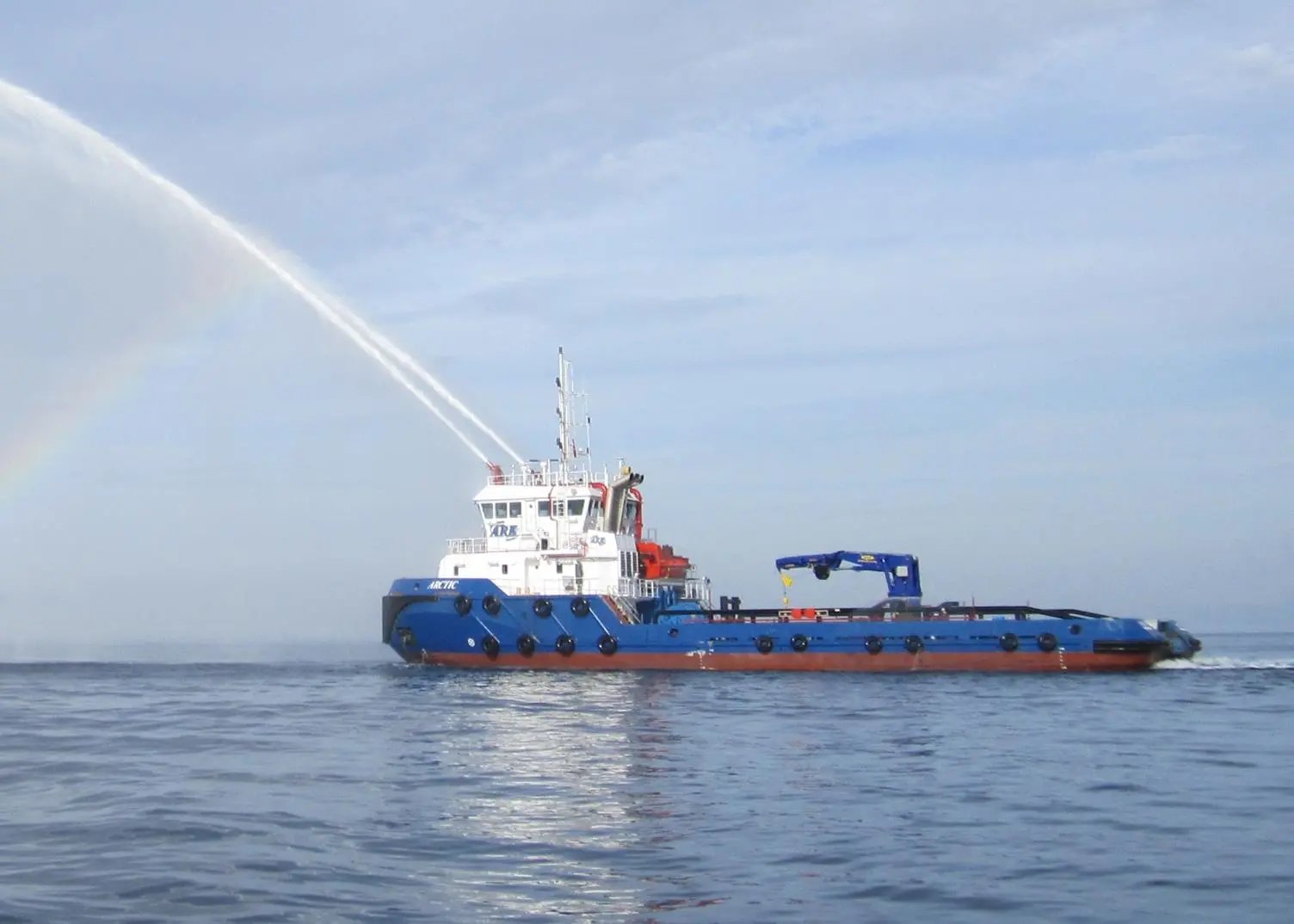 The Cummins-powered ‘Arctic’ is operating in the Northern Caspian Sea