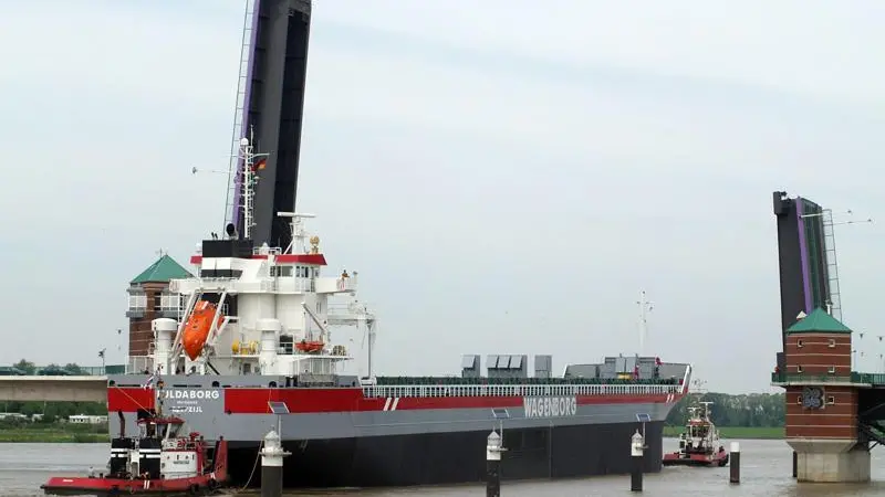 Fuldaborg: single pure cargo ship from Germans (image: Frits Olinga & Henk Zuur)