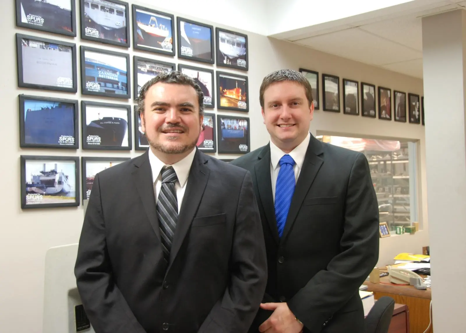 Pablo Sosa and Chris Jones, new owners of Spurs Marine