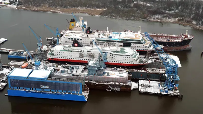 Hurtigruten and others fill BREDO docks