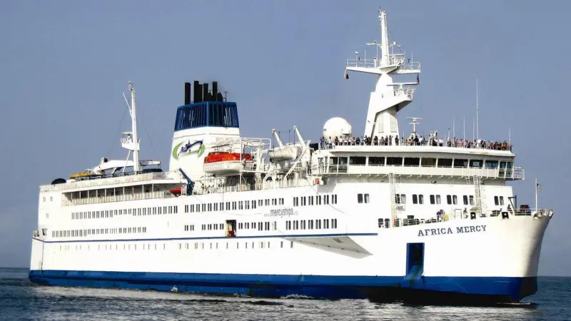 ‘Africa Mercy’ – benefits from Kittiwake’s onboard test kits