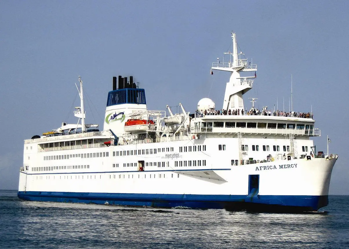 ‘Africa Mercy’ – benefits from Kittiwake’s onboard test kits