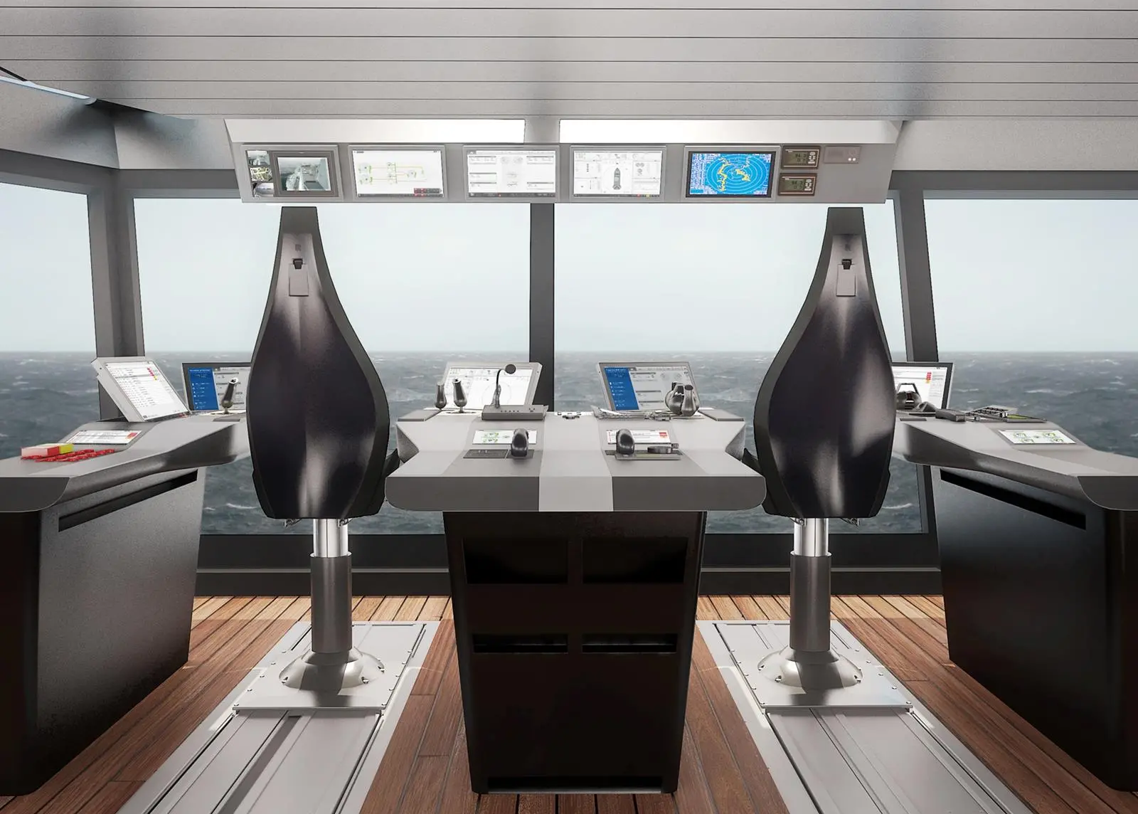 Rendering of the new bridge design from Rolls-Royce