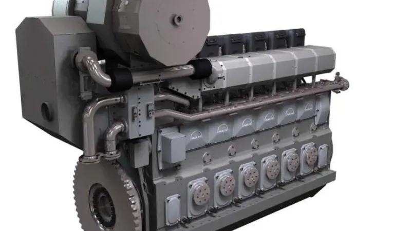 Two MAN 6 cylinder L32/44CR medium speed engines are bound for Italy