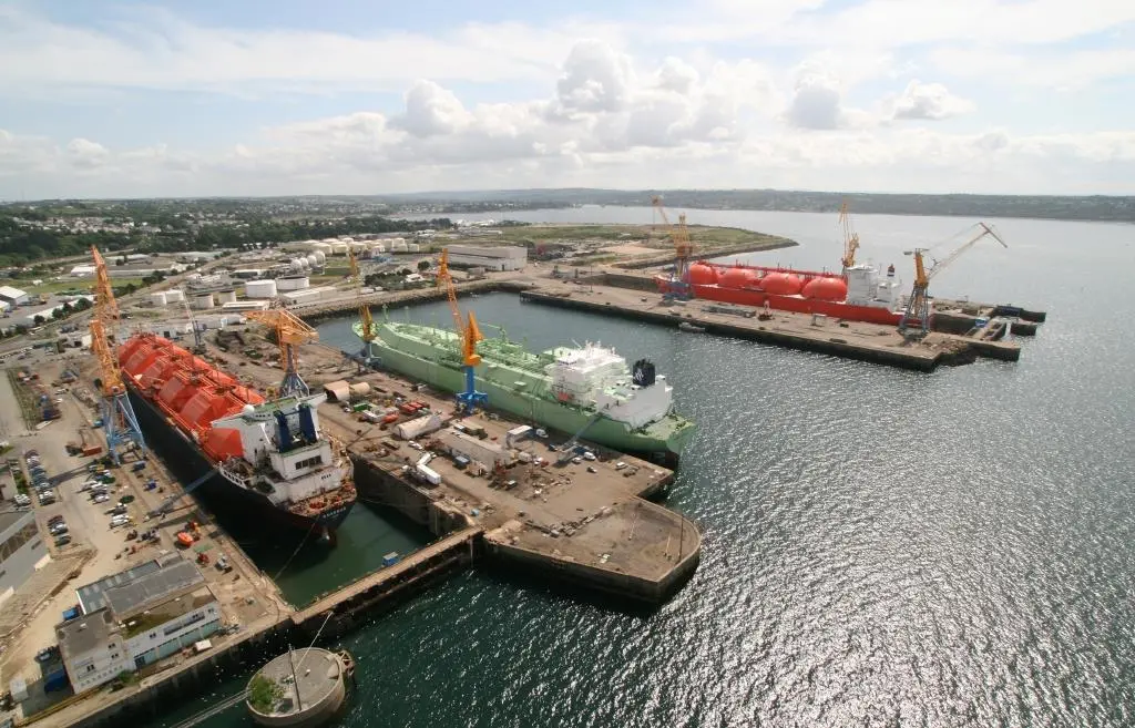 Damen Shiprepair Brest, which has recently docked three tankers