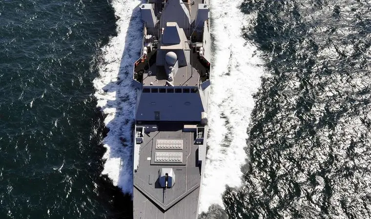 The French ‘Aquitaine’ FREMM frigate, with GE LM2500+G4 power (DCNS)
