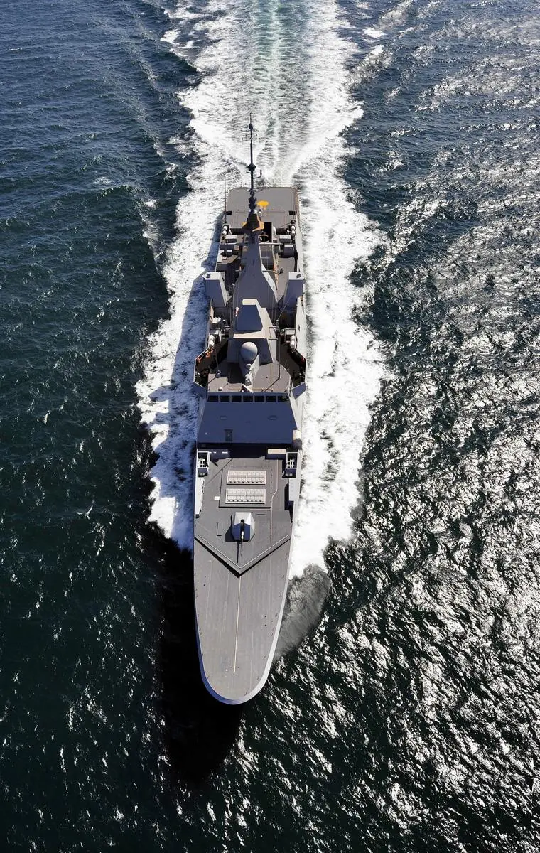 The French ‘Aquitaine’ FREMM frigate, with GE LM2500+G4 power (DCNS)