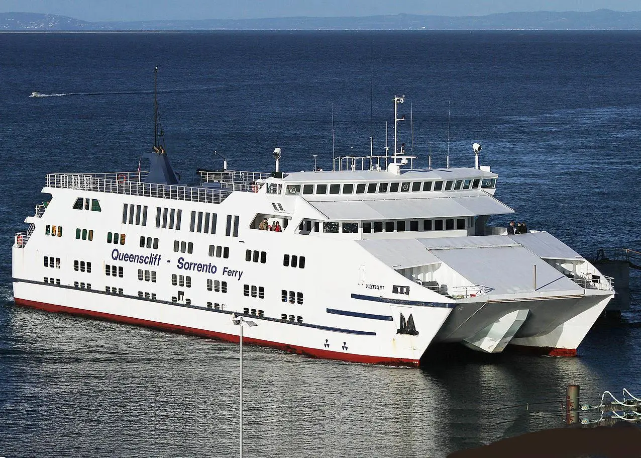 ‘Queenscliff’s’ docking will be improved by the addition of bow thrusters