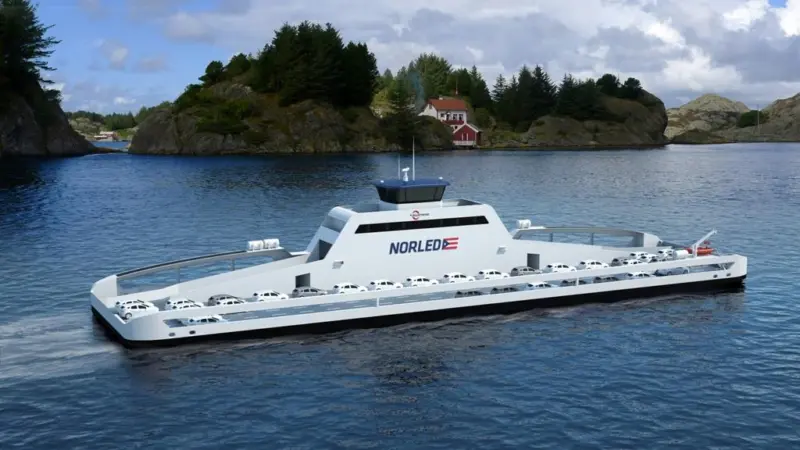 The ZeroCat 120  - the ‘World’s First’ electric car ferry