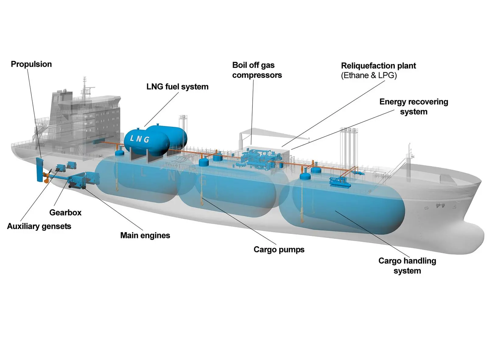 Evergas’ new LNG carrier series features an integrated Wärtsilä equipment package