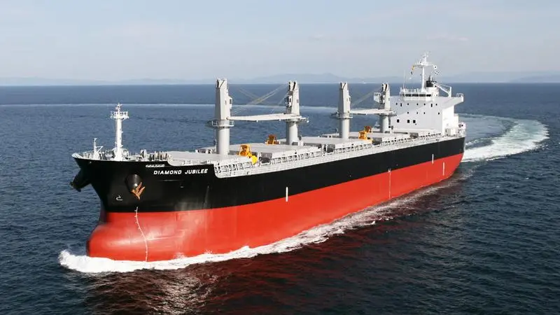 MES has now delivered 155 of its Mitsui 56 class bulker