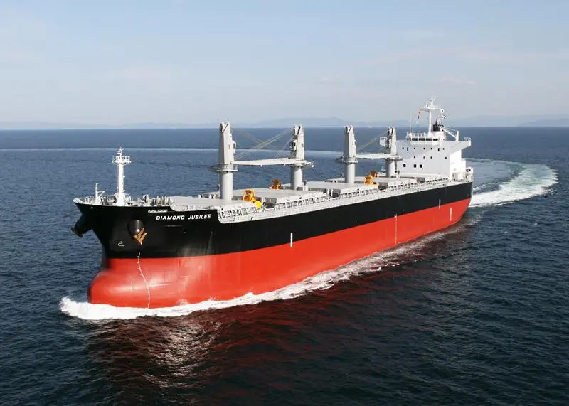 MES has now delivered 155 of its Mitsui 56 class bulker