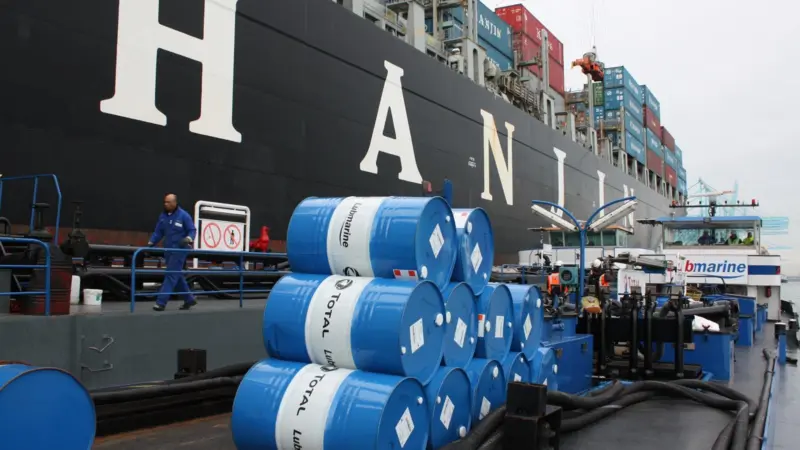 Total Lubmarine says its Talusia Universal is the most widely–used universal cylinder lubricant