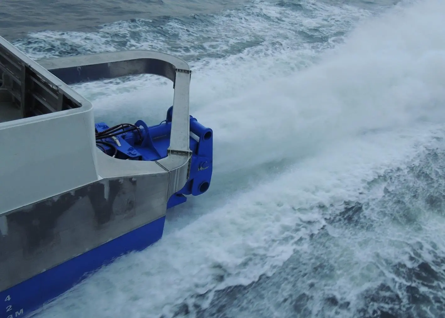 Wärtsilä-Lips waterjets on the ‘Francisco’