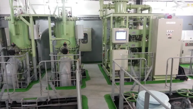 HHI's HiBallast system filters and sterilises ballast water