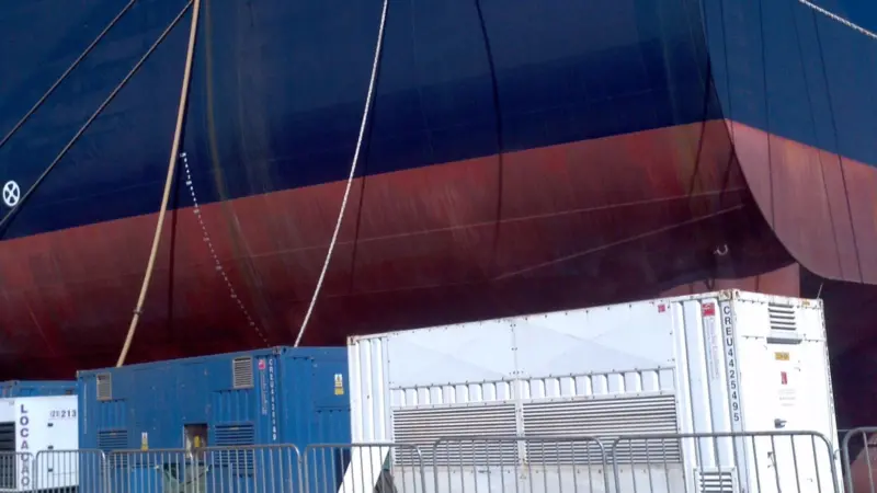 Crestchic loadbanks are used for shipyard tests, and can be installed onboard
