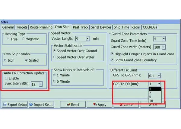 Totem ECDIS allows for GPS jamming or spoofing